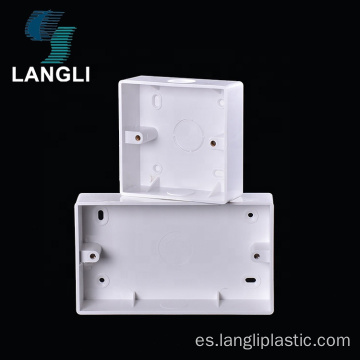 Caja de PVC de plástico eléctrico para gestión de cables